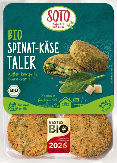 Produktfoto zu Spinat-Käse-Taler 180g