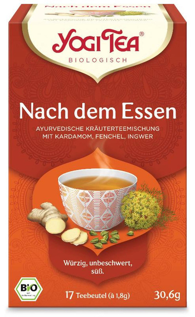 Produktfoto zu Nach dem Essen Tee 17 Btl., 30,6g
