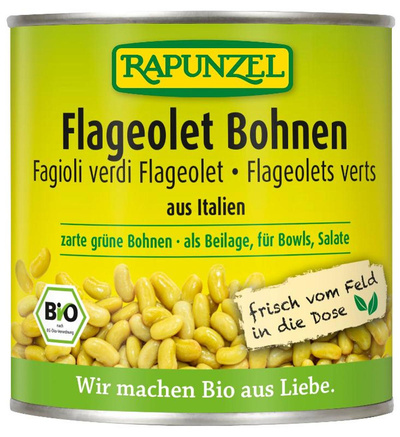 Produktfoto zu Flageolet Bohnen in der Dose 200g
