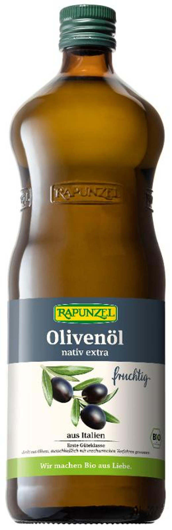 Produktfoto zu Olivenöl fruchtig Rapunzel; nativ extra 1l