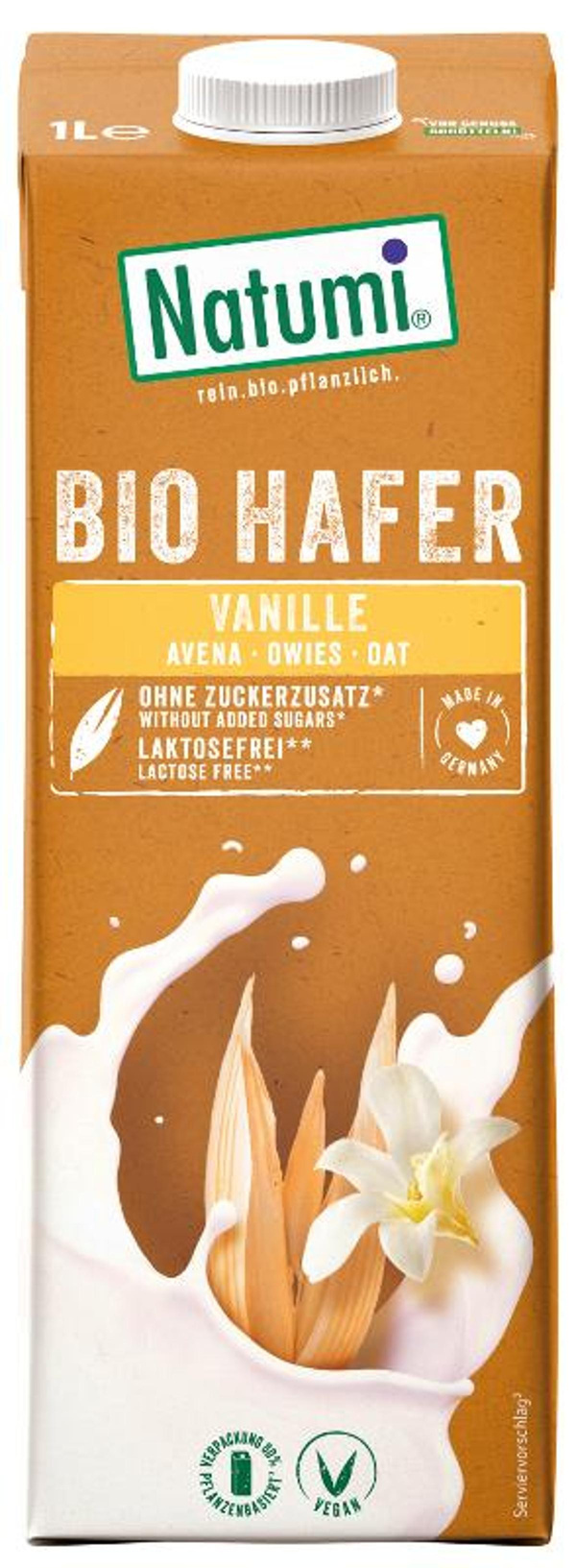 Produktfoto zu Haferdrink Vanille 1l