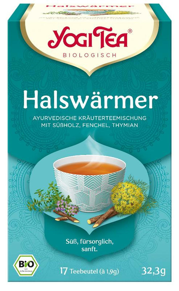 Produktfoto zu Yogi Tea Halswärmer, 17 Beutel à 1,9g