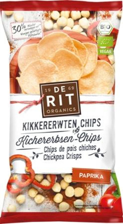 Produktfoto zu Kichererbsenchips Paprika, 75g