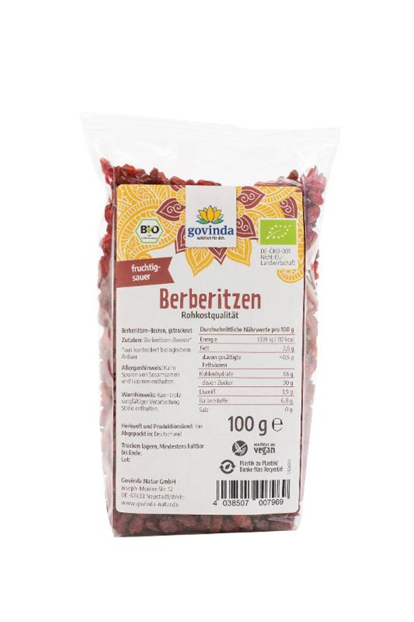 Produktfoto zu Berberitzen Beeren 100g