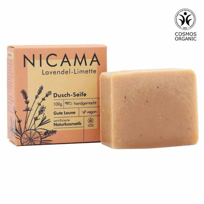 Produktfoto zu Dusch-Seife Limette Lavendel, 100g