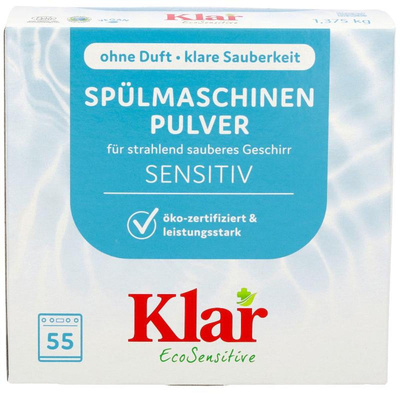 Produktfoto zu Maschinenspülmittel Pulver ohne Duft, 1,375 kg