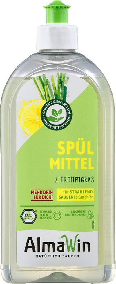 Produktfoto zu Spülmittel Zitronengras 0,5l