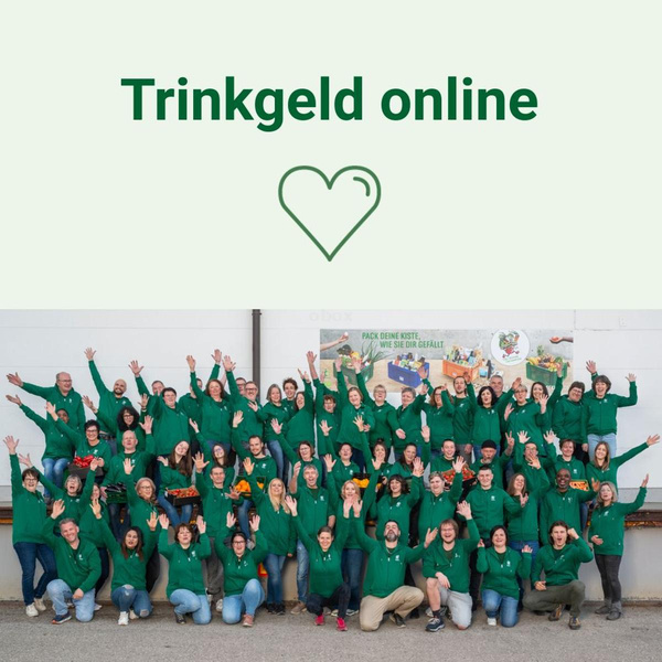 Produktfoto zu Trinkgeld online