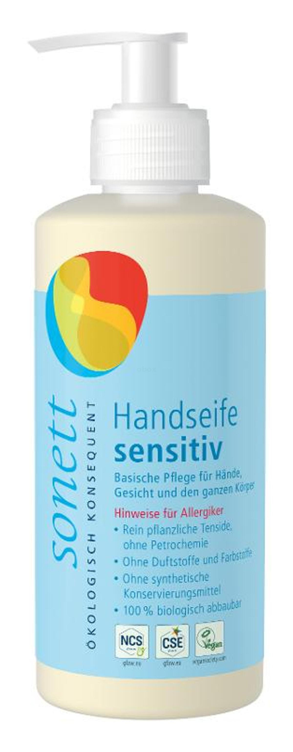 Produktfoto zu Handseife sensitiv Spender, 300ml
