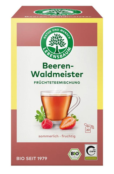 Produktfoto zu Beeren-Waldmeister Tee 20 Btl., 40g