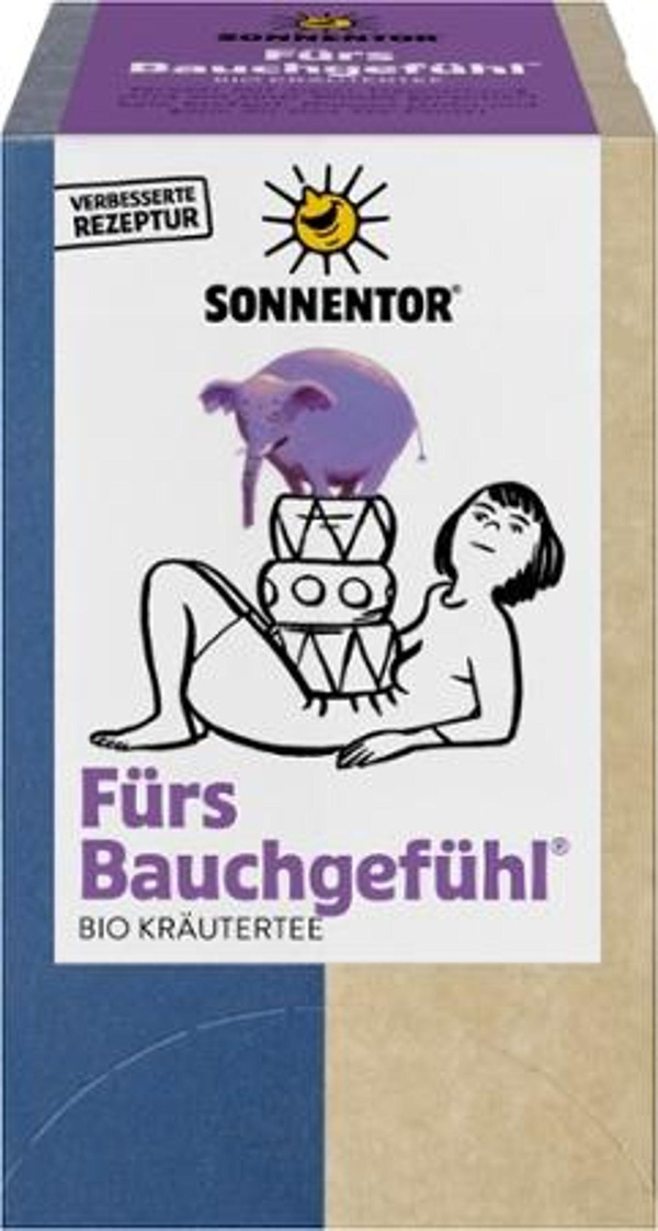 Produktfoto zu Fürs Bauchgefühl Tee 18 Btl., 27g