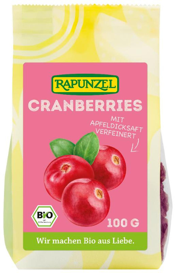 Produktfoto zu Cranberries getrocknet & gesüßt 100g