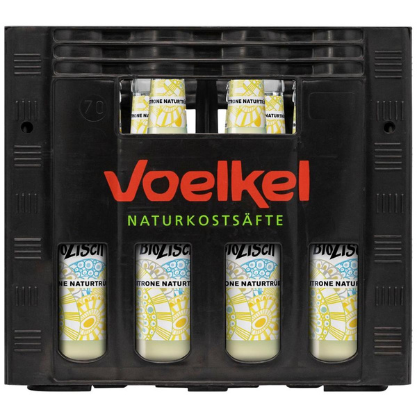 Produktfoto zu Bio Zisch Zitrone naturtrüb 12x0,33l