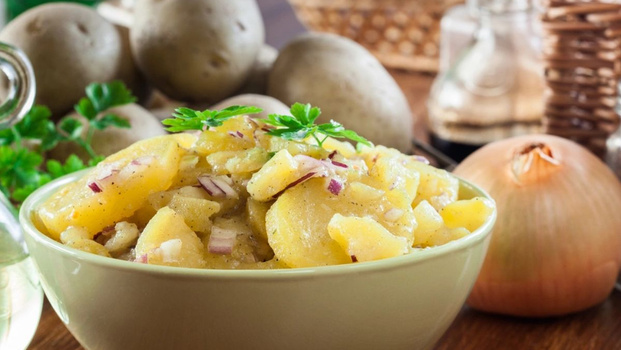 Rezeptbild für Echt Münchner Kartoffelsalat