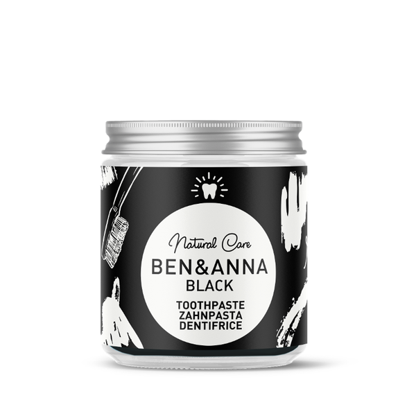 Produktfoto zu Zahnpasta im Glas Black, 100ml