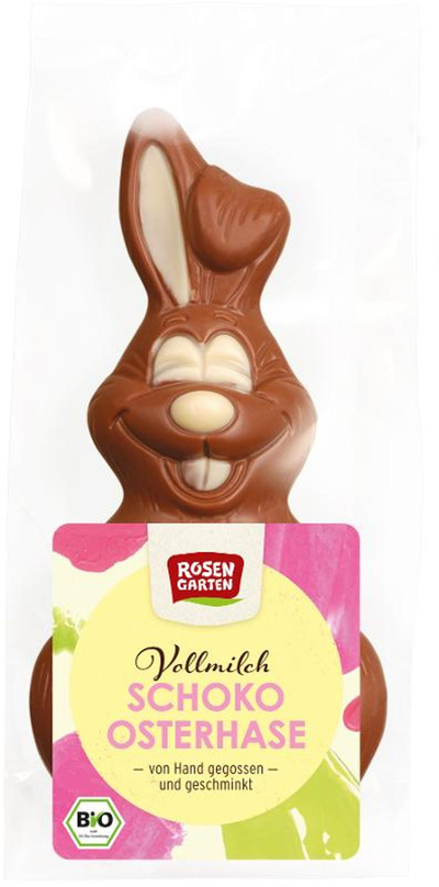Produktfoto zu Vollmilch-Schoko-Osterhase geschminkt 80g