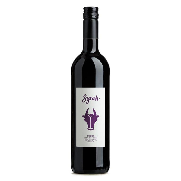 Produktfoto zu Rotwein trocken Syrah rot, 0,75l