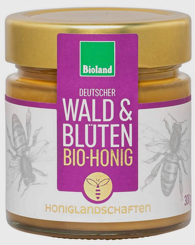 Produktfoto zu Wald- und Blütenhonig 300g