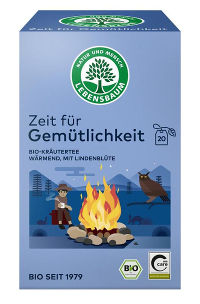 Produktfoto zu Zeit für Gemütlichkeit Tee, 20 Btl., 30g