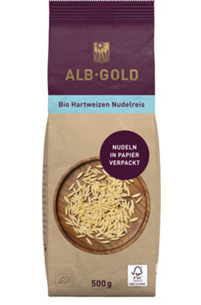 Produktfoto zu Nudelreis Hartweizen, 500g