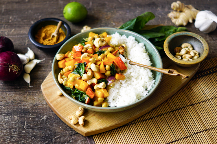 Rezeptbild für Kürbis-Curry