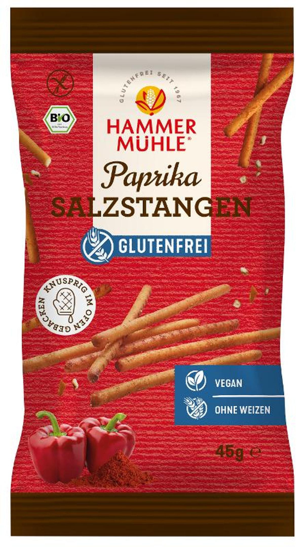 Produktfoto zu Paprika Salzstangen 45g