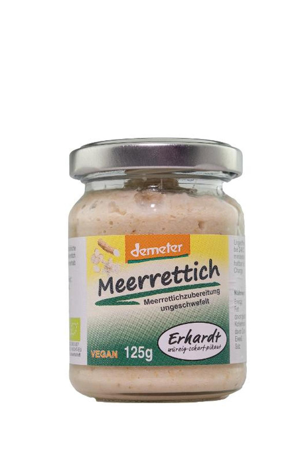 Produktfoto zu Meerrettich Demeter 125g