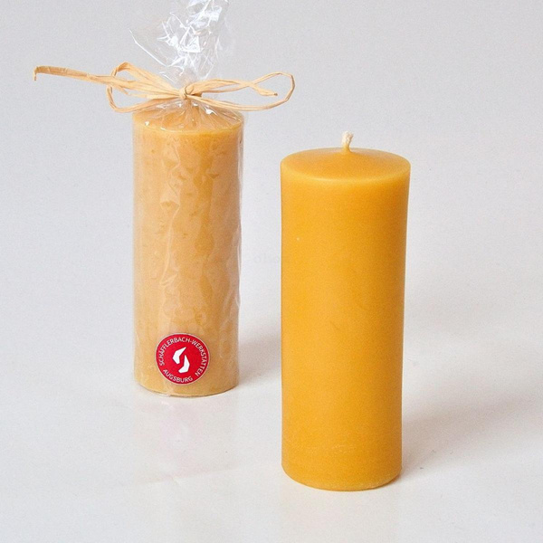 Produktfoto zu Zylindrische Adventskerze groß, "natur", 120x45 mm, 1 Stk.