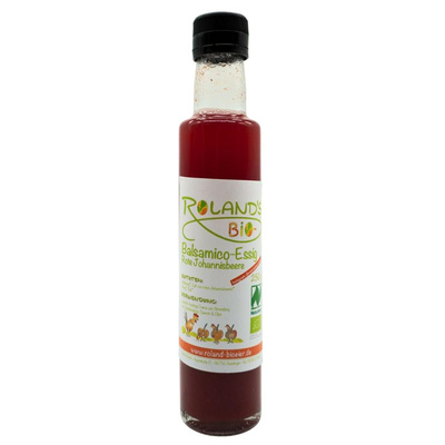 Produktfoto zu Balsamico-Essig Rote Johannisbeere 250g