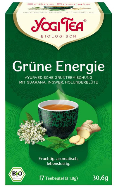 Produktfoto zu Tee - Grüne Energie 17 Btl. à 1,8g
