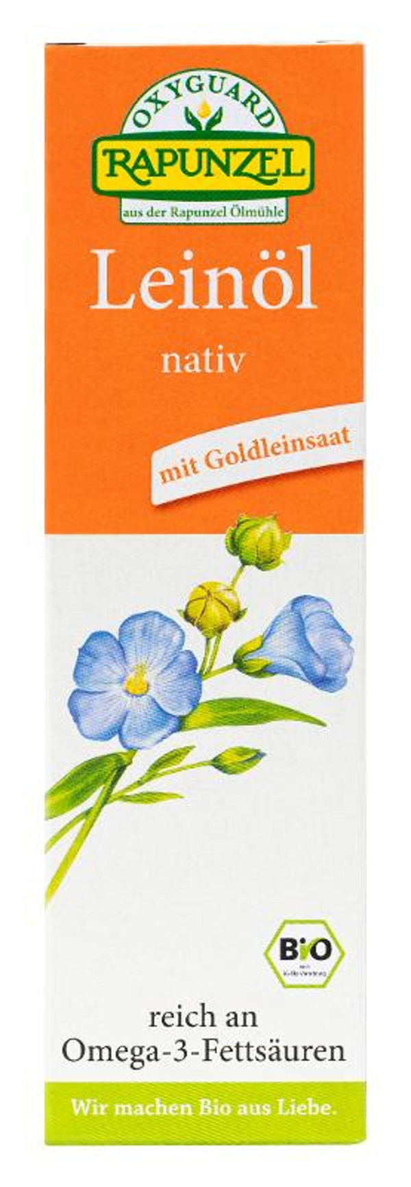 Produktfoto zu OXYGUARD© Leinöl nativ 100ml