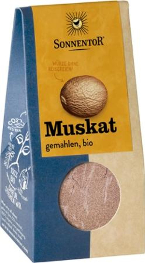 Produktfoto zu Muskatnuss gemahlen 30g