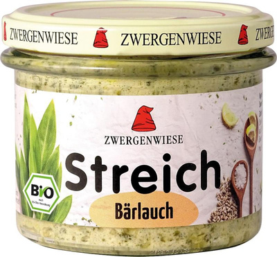 Produktfoto zu Streich Bärlauch vegan 180g