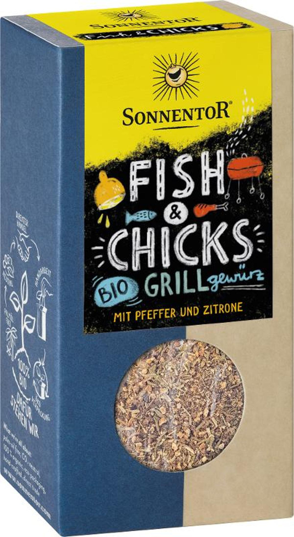 Produktfoto zu Fish & Chicks Grillgewürz, 55g