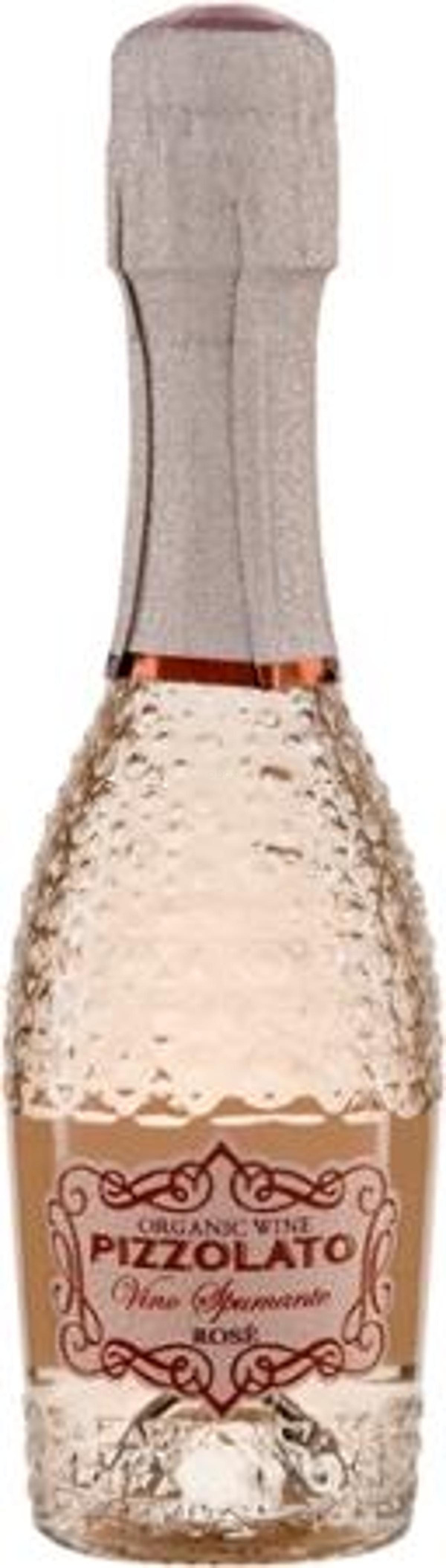 Produktfoto zu Rosé Spumante Pizzolato Mini 0,2l