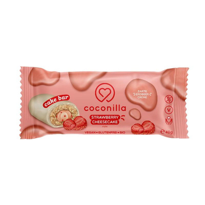 Produktfoto zu Cake Bar Strawberry-Cheesecake Riegel 40g