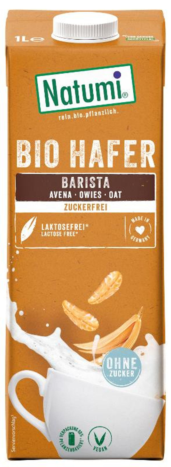 Produktfoto zu Haferdrink Barista zuckerfrei 1l