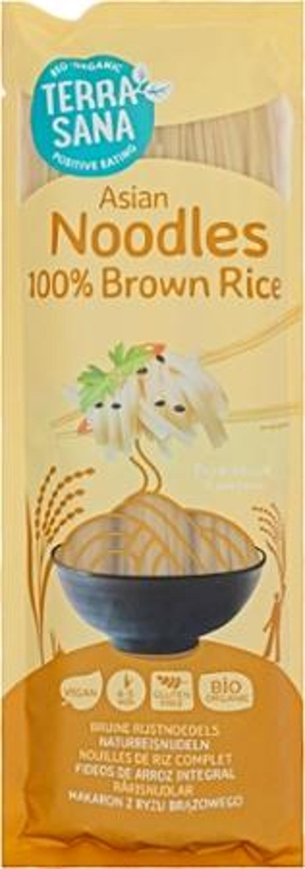 Produktfoto zu Naturreisnudeln aus 100% Naturreis, 250g