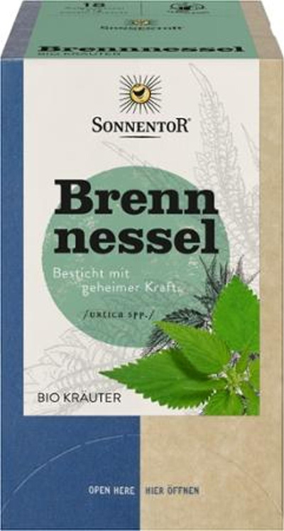 Produktfoto zu Tee Brennnessel 18 Btl. à 1g