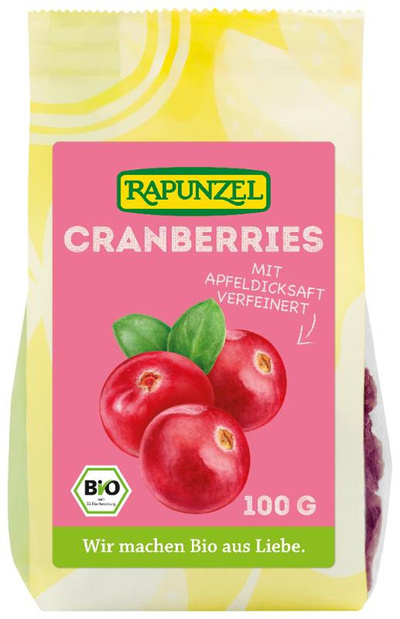 Produktfoto zu Cranberries getrocknet & gesüßt 100g