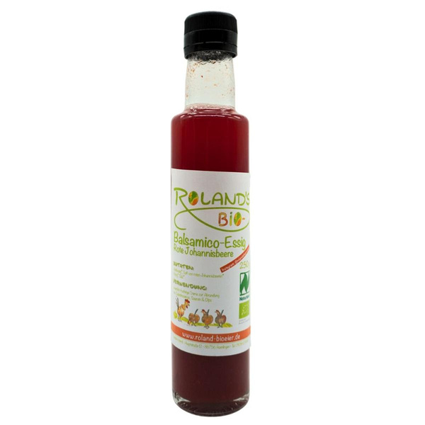 Produktfoto zu Balsamico-Essig Rote Johannisbeere 250g