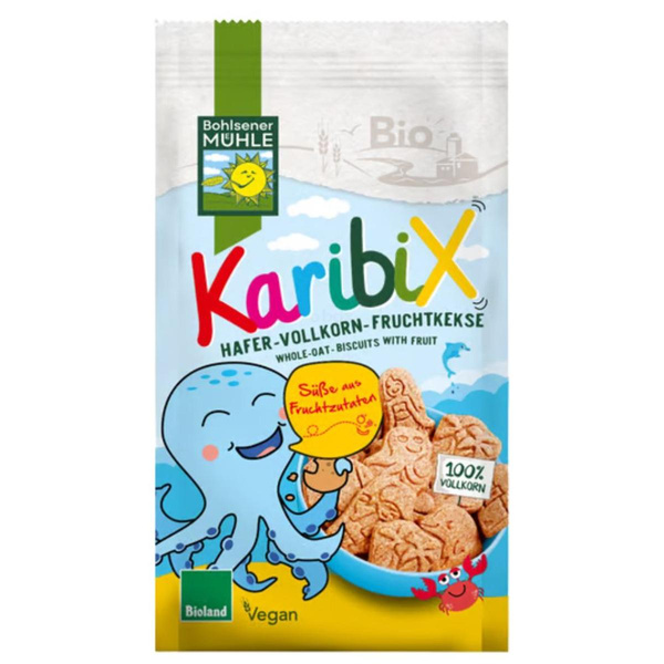 Produktfoto zu KaribiX Hafer Fruchtkeks 125g
