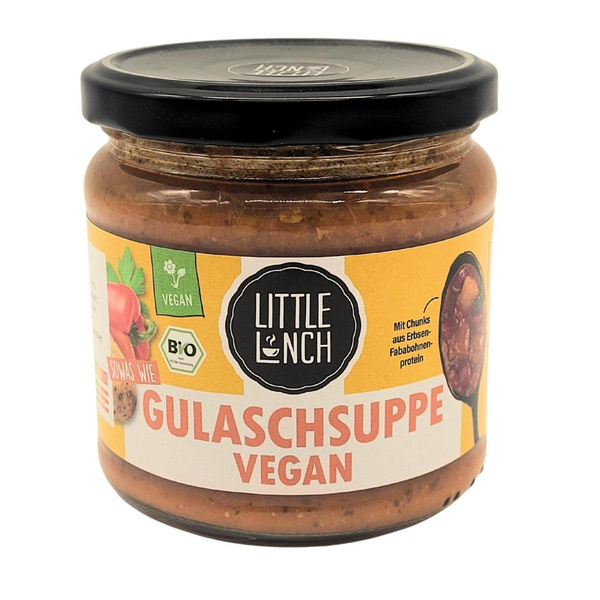 Produktfoto zu Gulaschsuppe vegan, Little Lunch 350g