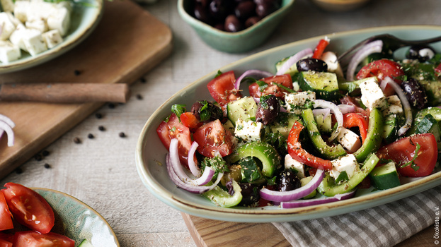 Rezeptbild für Griechischer Bauernsalat