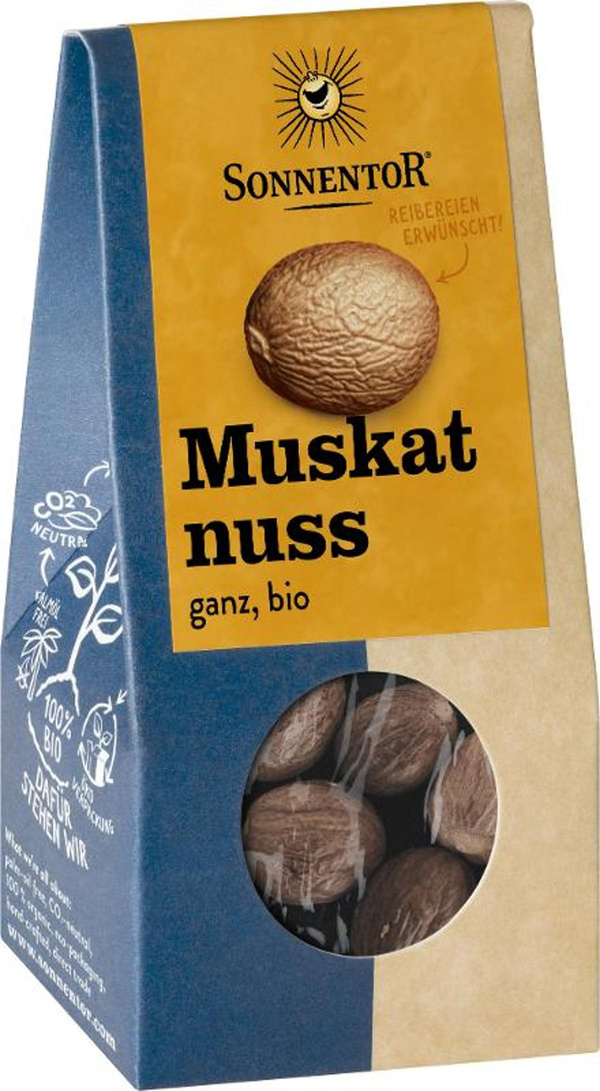 Produktfoto zu Muskatnuss ganz 25g