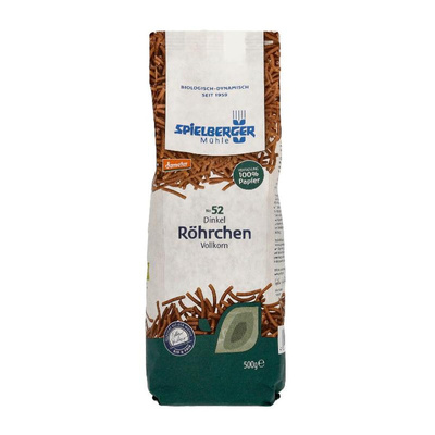 Produktfoto zu Dinkel Vollkorn Röhrchen, 500g