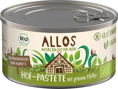 Produktfoto zu Hof Pastete mit grünem Pfeffer 125g