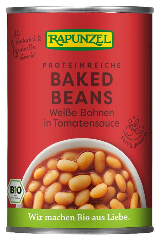 Produktfoto zu Baked Beans Weiße Bohnen in Tomatensauce 400g