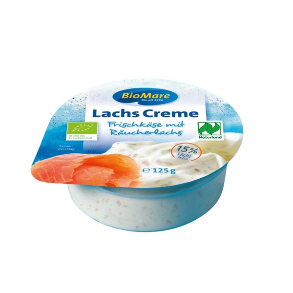 Produktfoto zu Frischcreme mit Räucherlachs, 125g