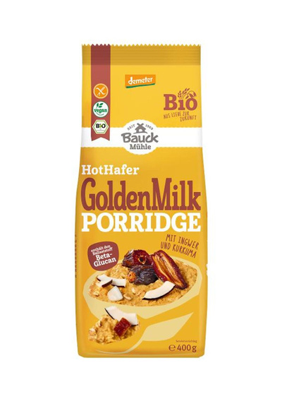 Produktfoto zu Hot Hafer Golden Milk Porridge 400g